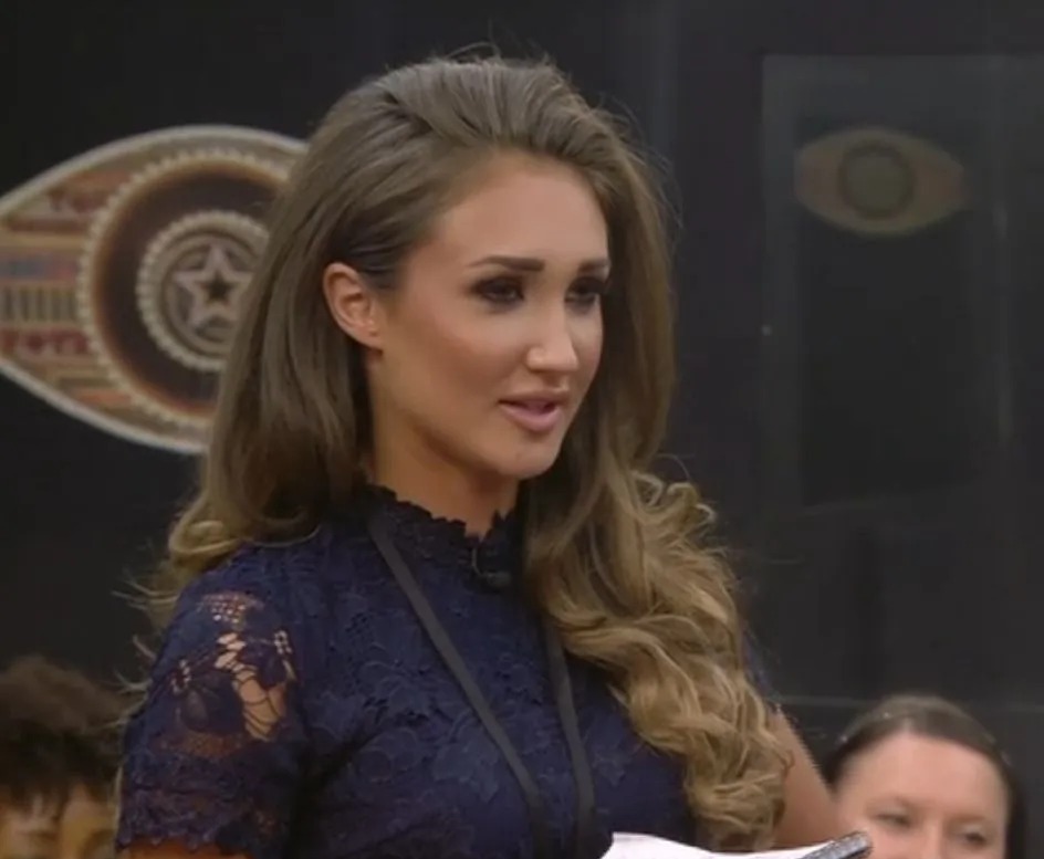 Megan McKenna on Celebrity Big Brother.