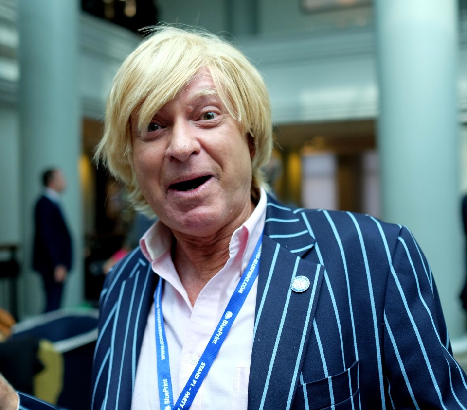 MP Michael Fabricant at the Conservative Autumn Conference.
