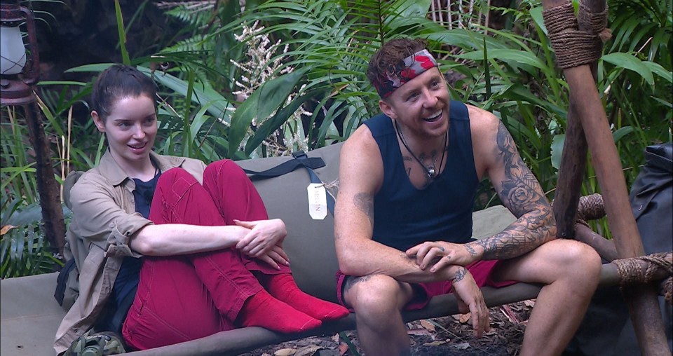 Maura Higgins and Danny Jones on I'm a Celebrity...Get Me Out of Here!