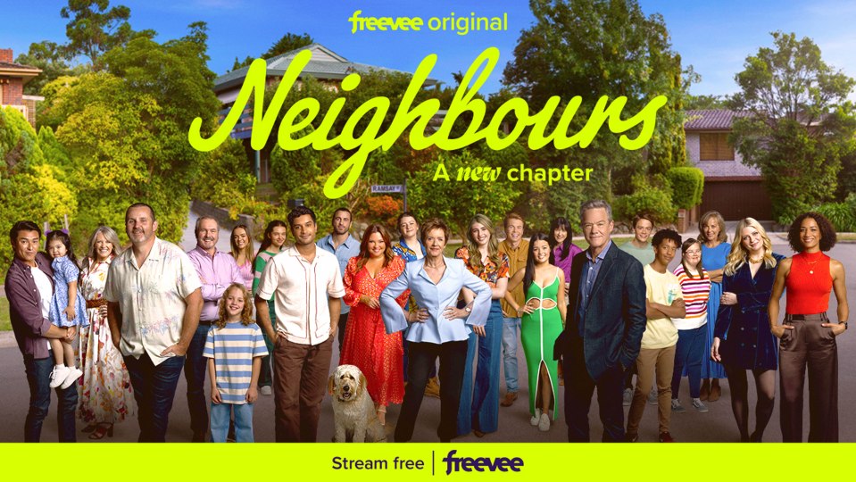 Promotional image for the Neighbours TV series reboot.