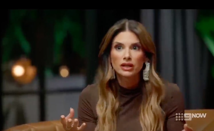 Alessandra, a Married at First Sight Australia expert, speaking.