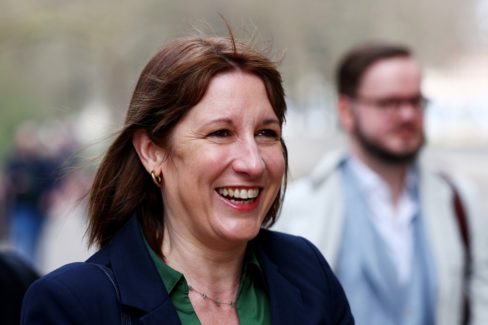 Rachel Reeves, British Chancellor of the Exchequer, smiling.