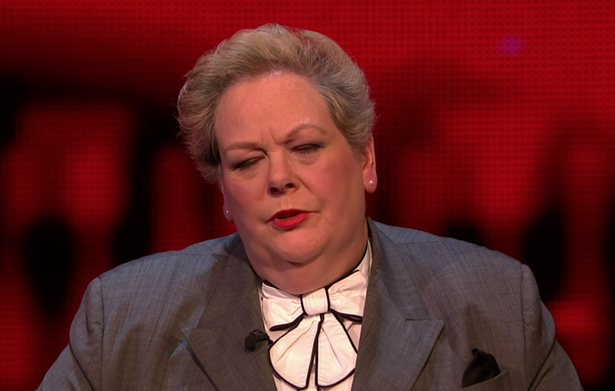 Anne Hegerty on The Chase.