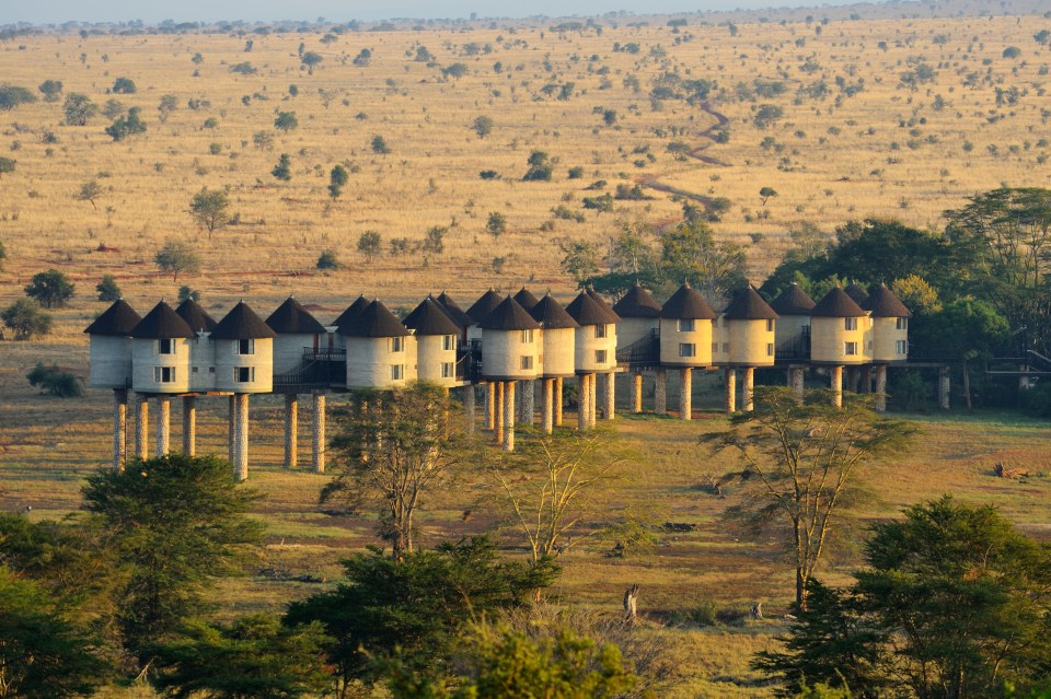 Sarova Salt Lick Lodge in Kenya.