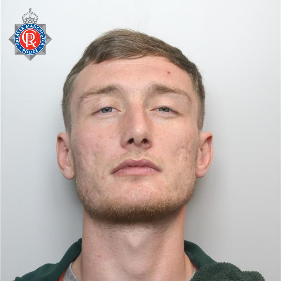 Mugshot of Connor Pennell, a convicted rapist.