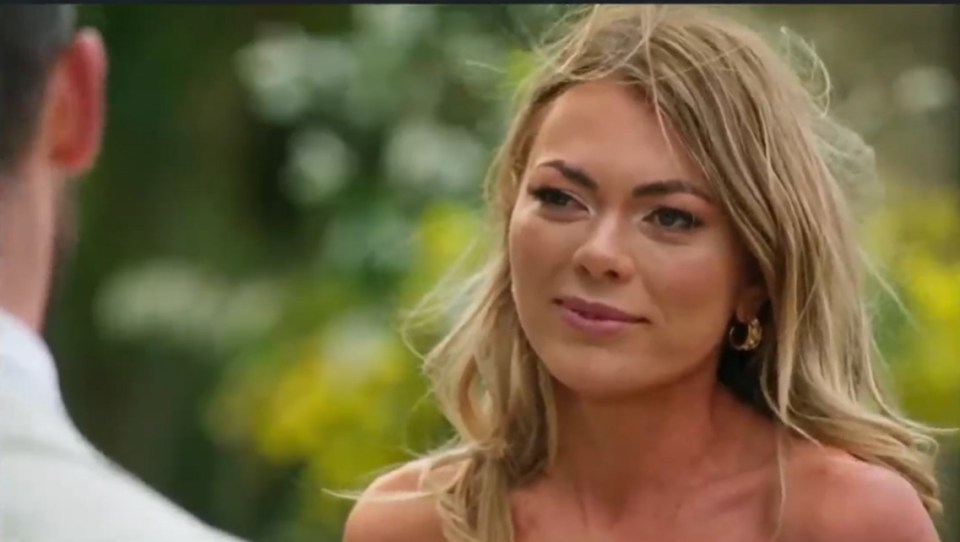 Jacqui Ryan at her Married at First Sight Australia wedding.