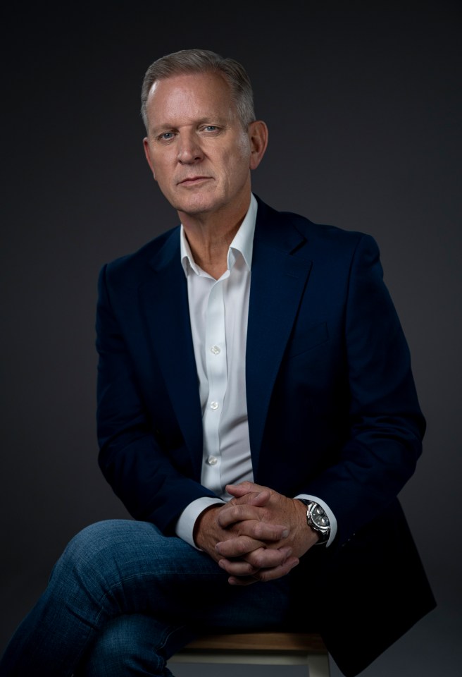 Jeremy Kyle in a portrait.