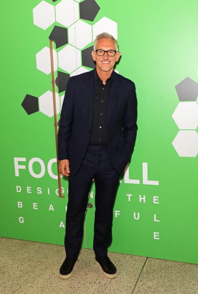 Gary Lineker at an event.