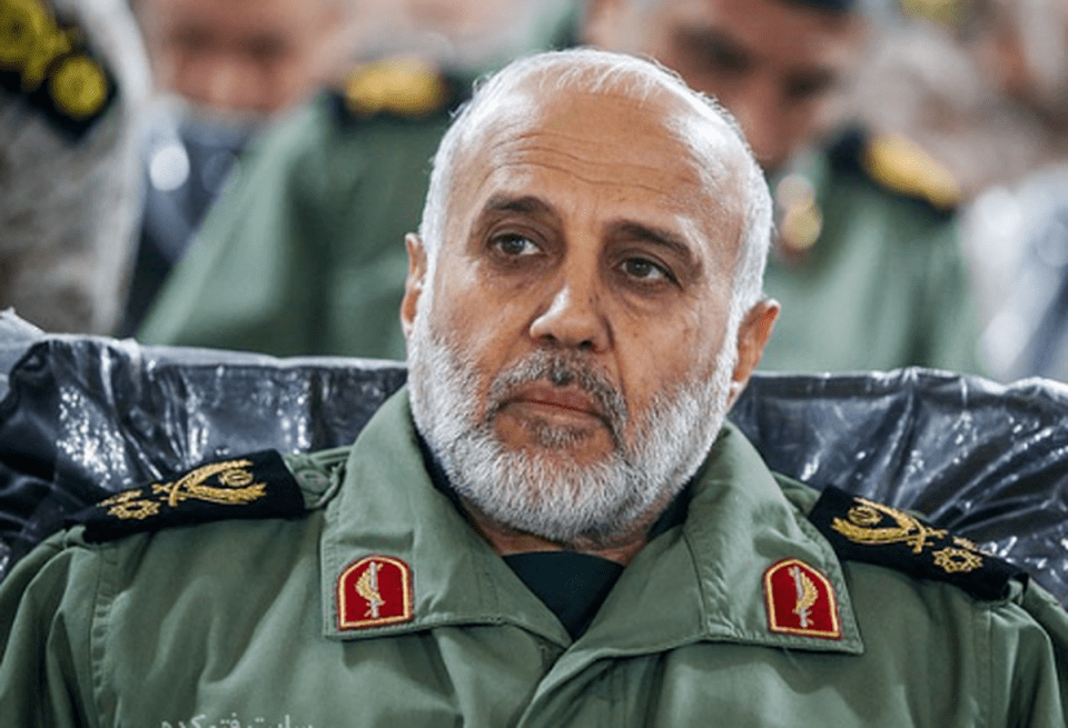 IRGC Major General Gholam Ali Rashid.