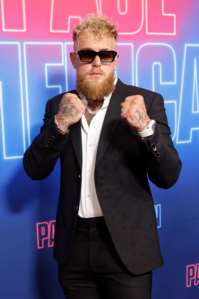 Jake Paul at the premiere of "Paul American."