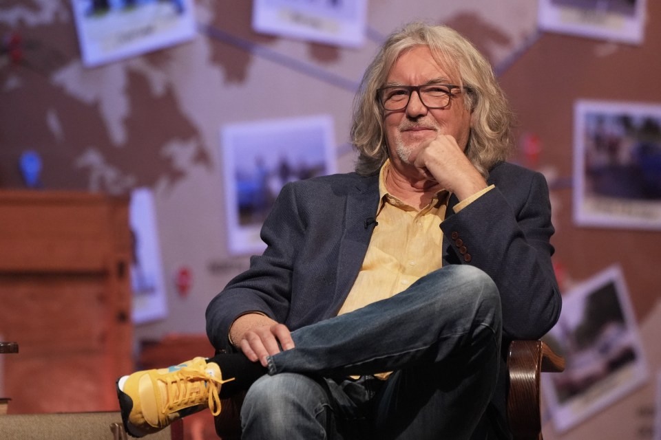 James May at a Q&A event.