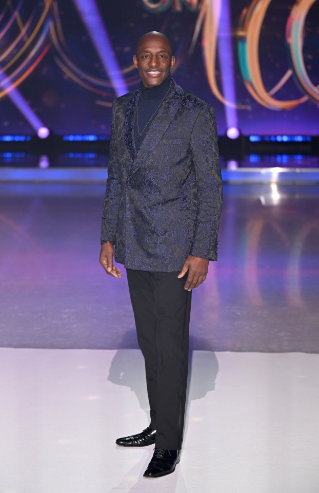 John Fashanu at the Dancing on Ice photocall.