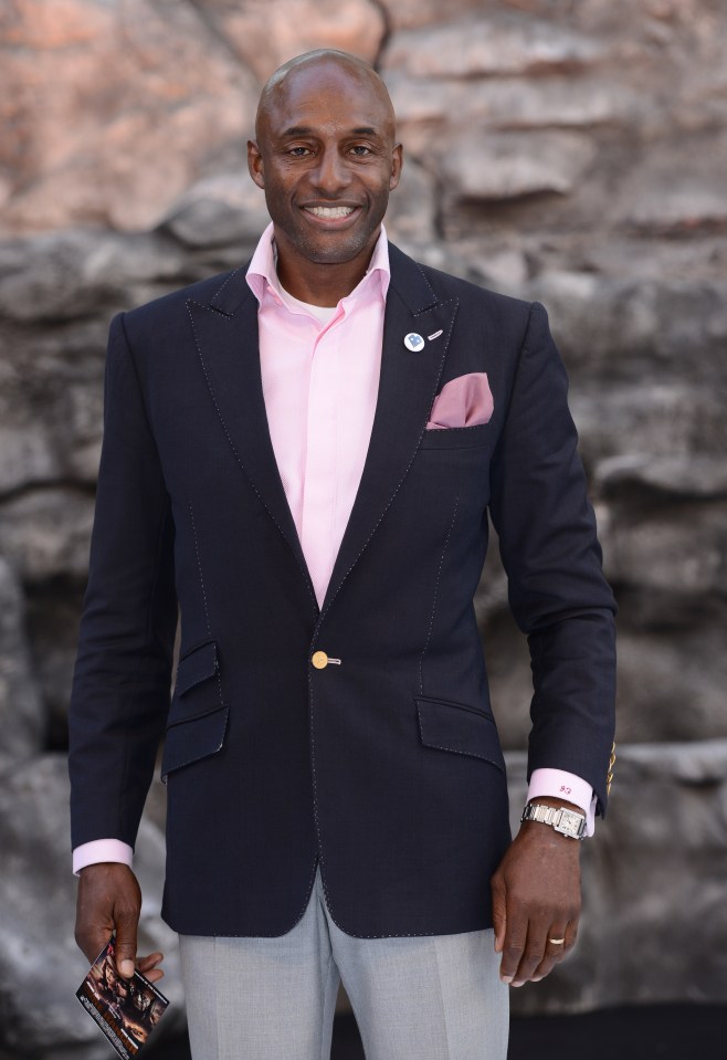 John Fashanu at the UK premiere of "The Lone Ranger."
