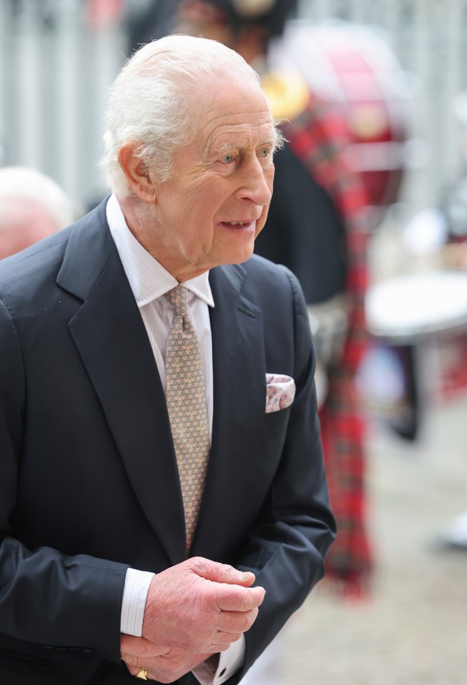 King Charles III smiling at a Commonwealth Day celebration.