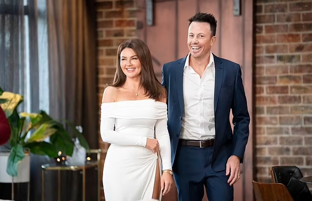 Lauren Hall and Clint Rice from Married at First Sight Australia.