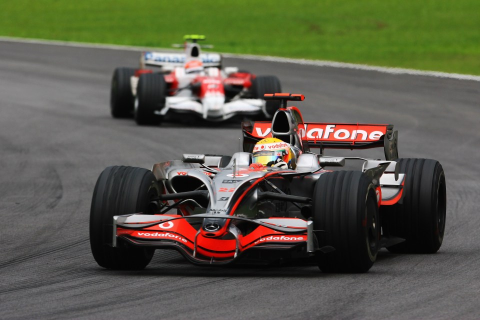 Lewis Hamilton winning the Formula One World Championship.