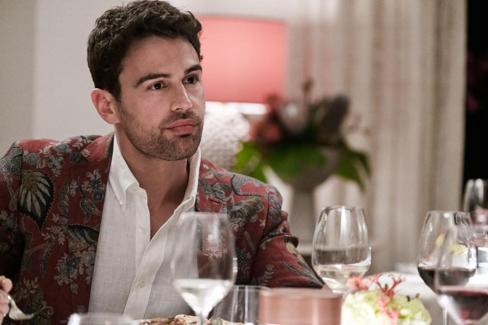Theo James in HBO Max's *The White Lotus*.