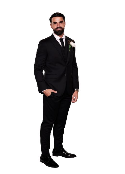 Mafs australia contestants 2025 cast Adrian Araouzou, leisurewear designer and dessert influencer