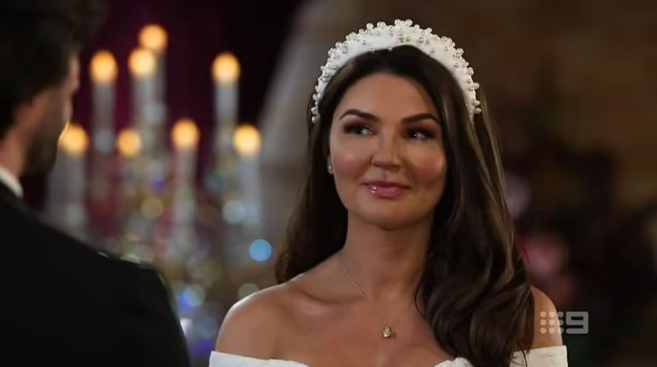 Eliot Donovan, groom from Married at First Sight, at his wedding.