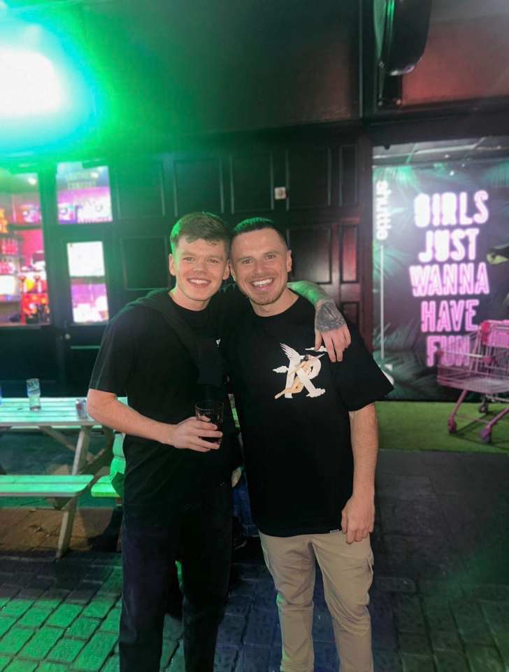 Owen Haggerty and his brother Jack.