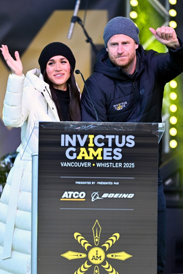 Prince Harry and Meghan Markle at the Invictus Games.