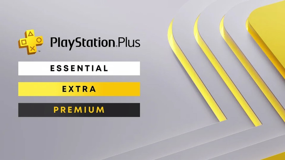 PlayStation Plus Essential, Extra, and Premium tiers.