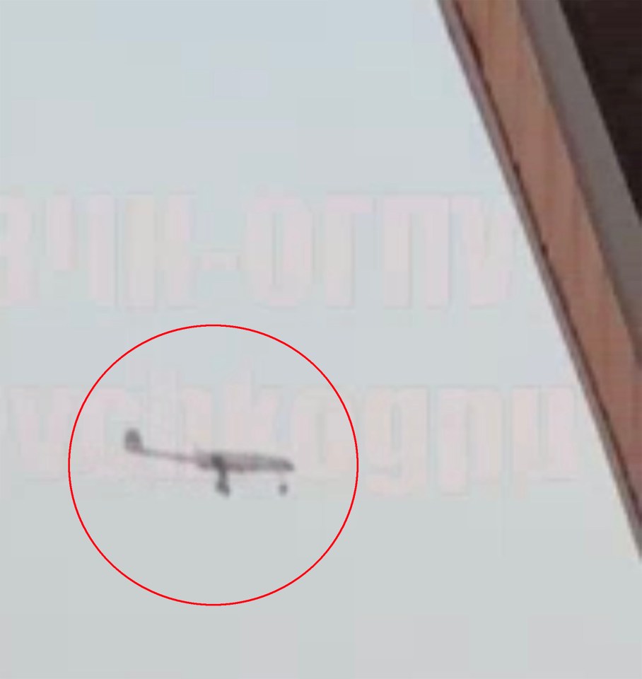 Drone over Russia.