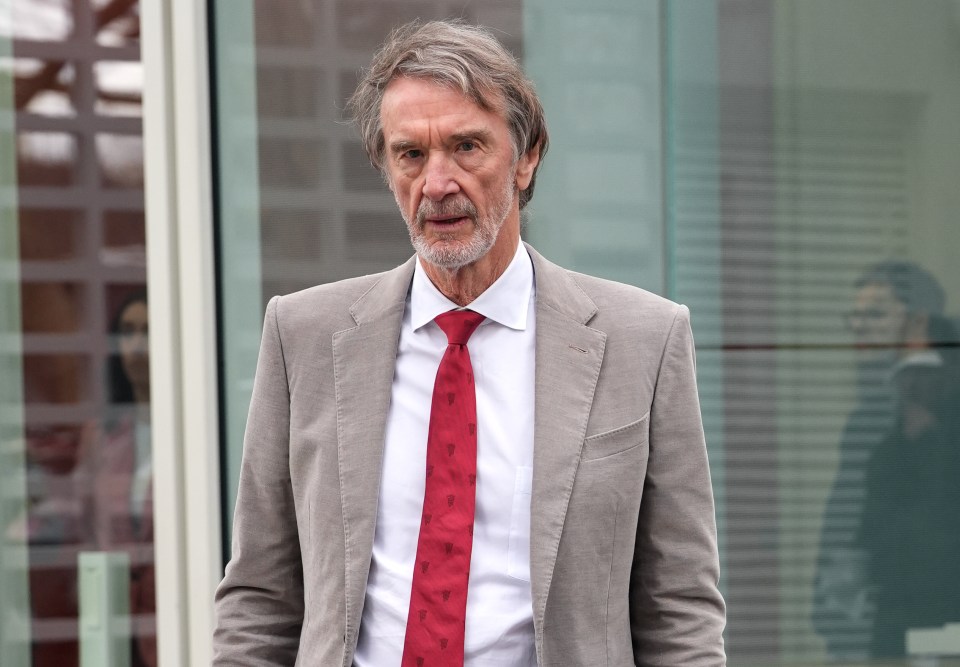 Sir Jim Ratcliffe, Ineos CEO and Manchester United shareholder.