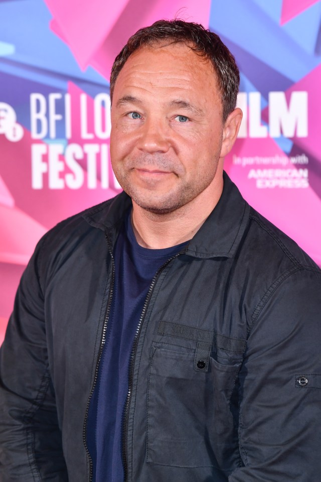 Stephen Graham at the BFI London Film Festival.