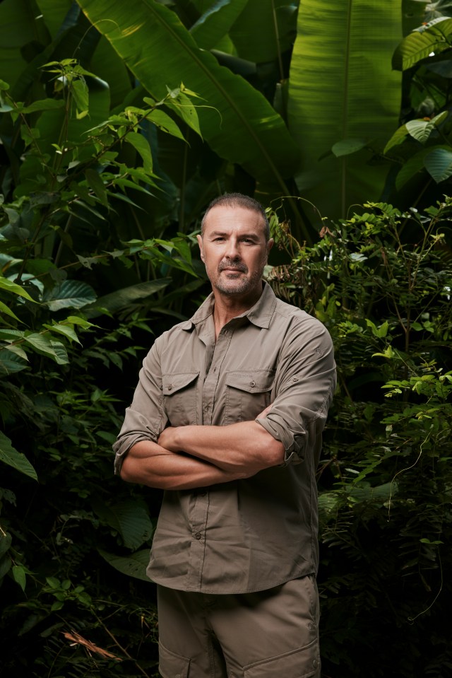 Paddy McGuinness in a jungle setting.