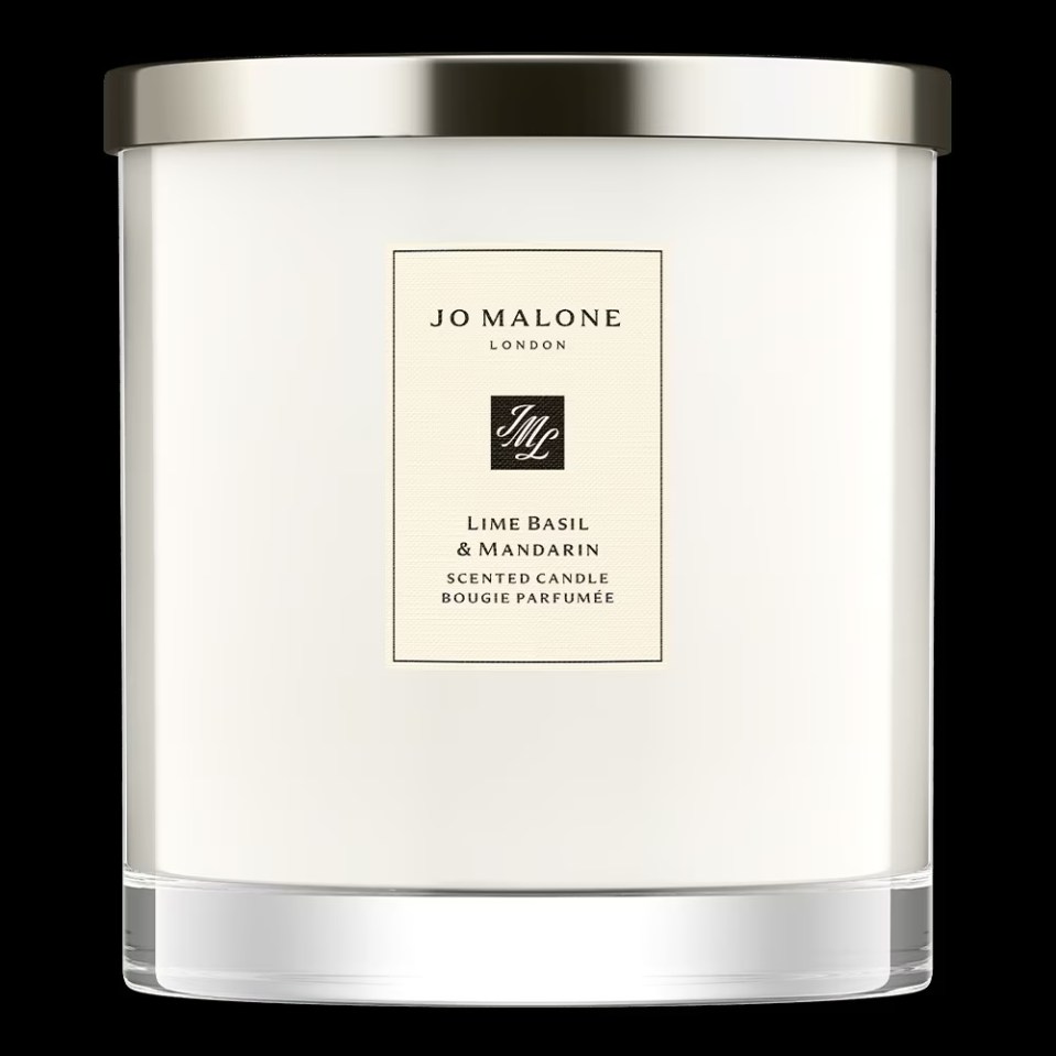 Jo Malone Lime Basil & Mandarin scented candle.