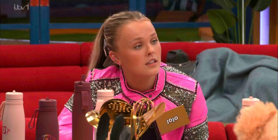 JoJo Siwa on Celebrity Big Brother.