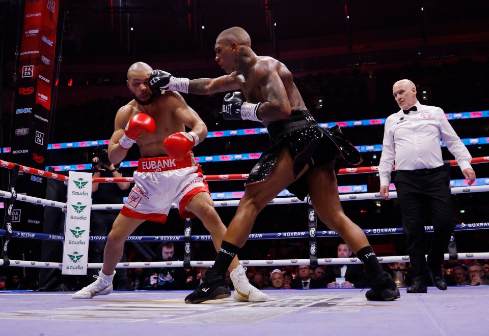 Conor Benn boxing Chris Eubank Jr.