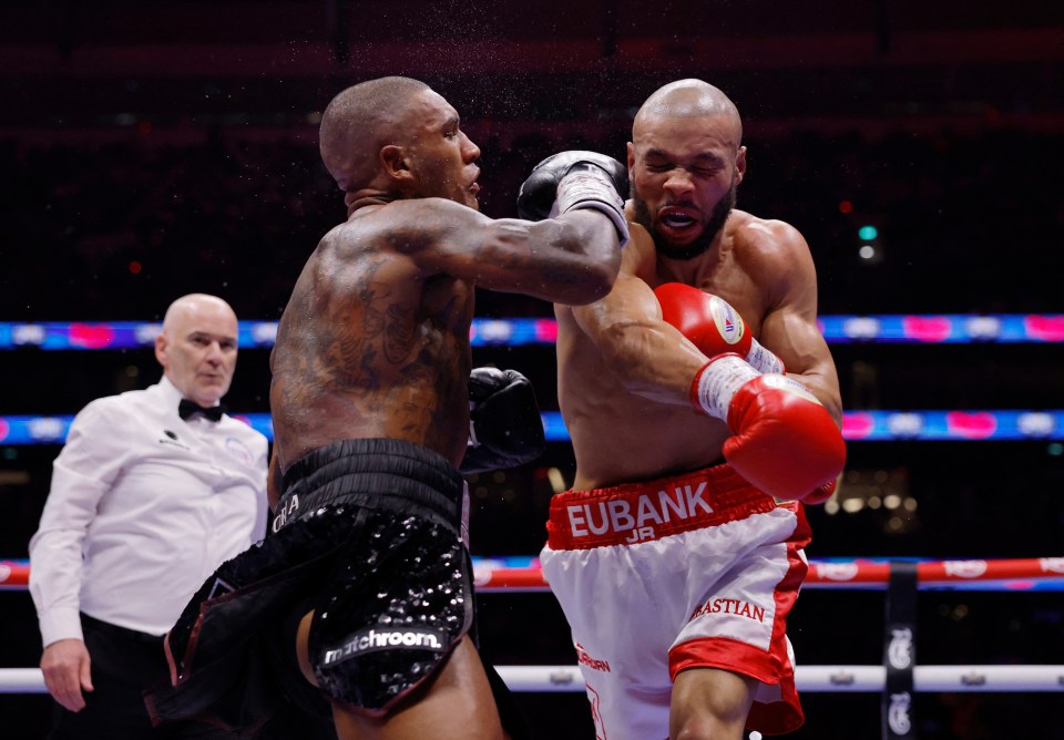 Conor Benn boxing Chris Eubank Jr.