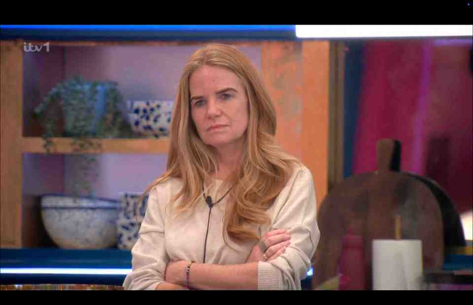 Patsy Palmer on Celebrity Big Brother.