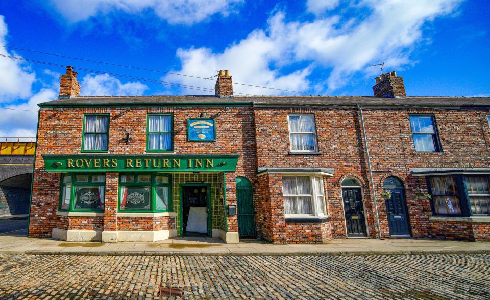 The Rovers Return Inn on Coronation Street.