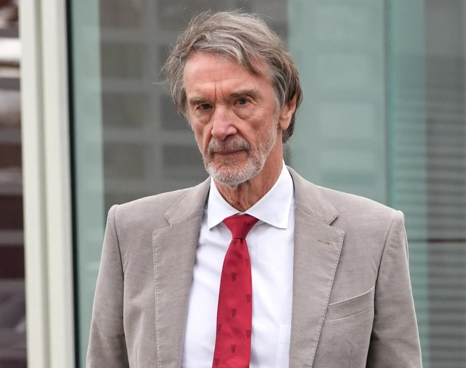 Sir Jim Ratcliffe, Ineos CEO and Manchester United shareholder.