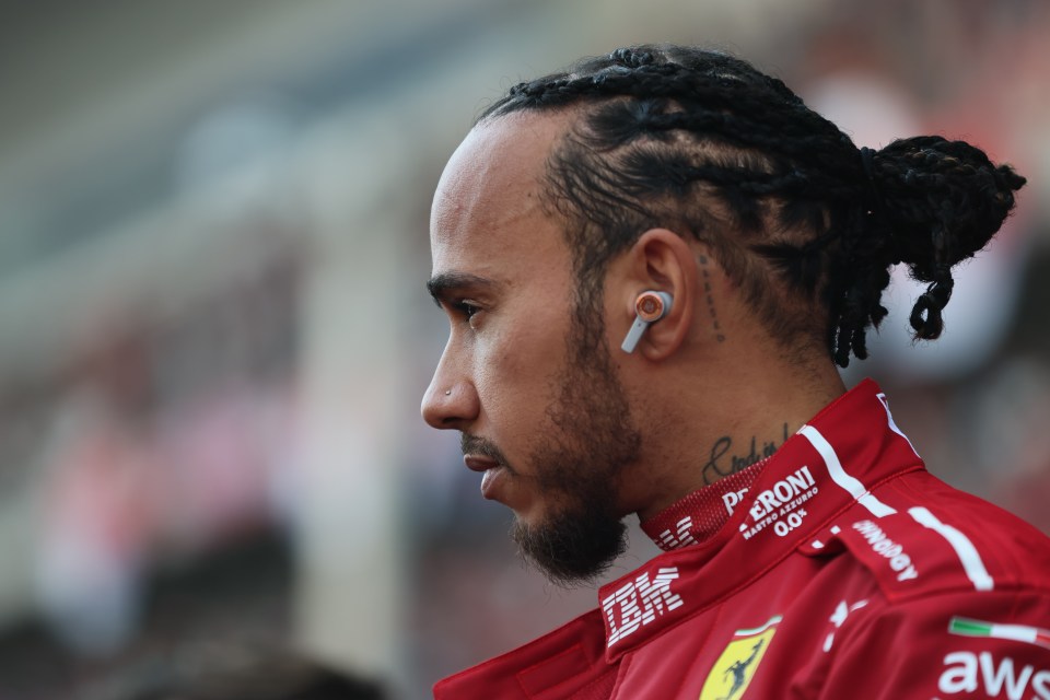 Lewis Hamilton (GBR), Scuderia Ferrari HP during the Motorsport match between Formel 1 Großer Preis from China 2025 at Shanghai International Circuit on March 22, 2025 in Shanghai, China. (Photo by GSI/Icon Sport via Getty Images) during the race for the Grand Prix of China 2025 at Shanghai International Circuit on March 23, 2025 in Shanghai, China. (Photo by GSI/Icon Sport via Getty Images)