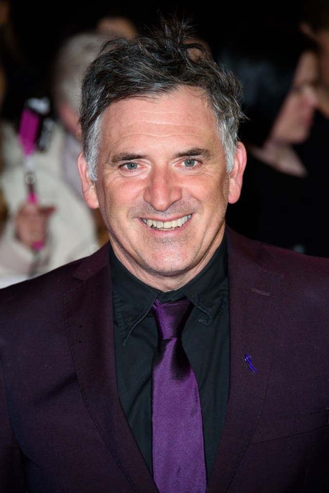 Tony Audenshaw at the 2018 National Television Awards.