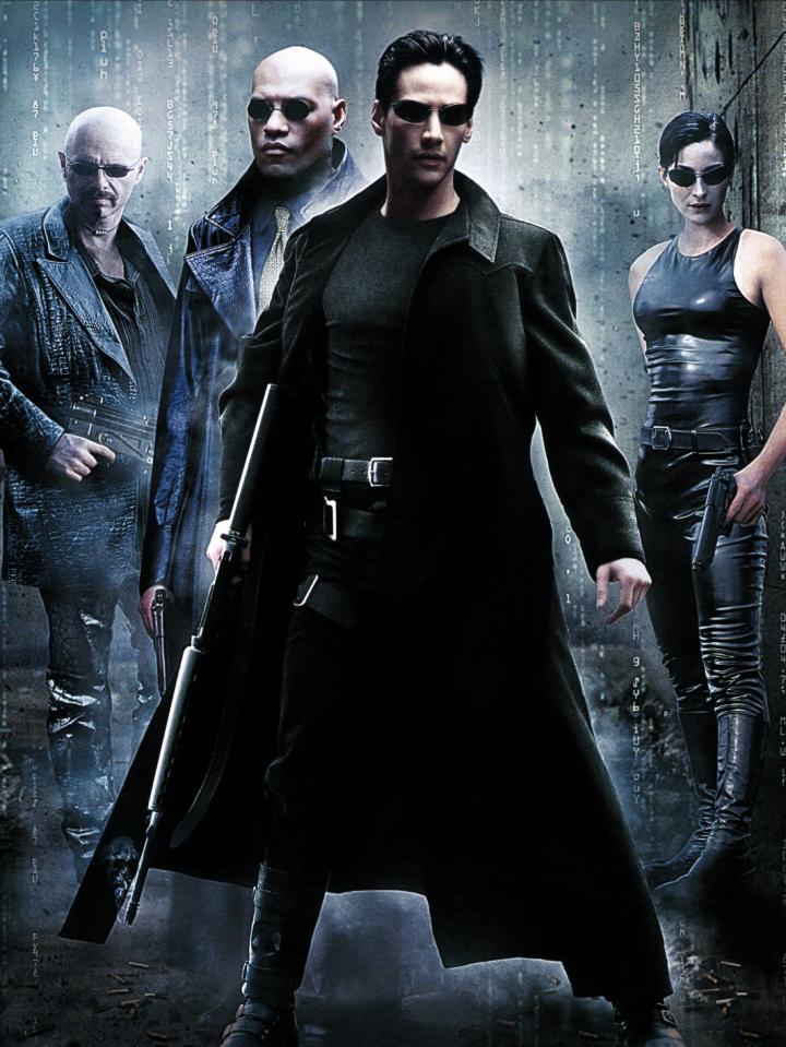 The Matrix cast promotional image.