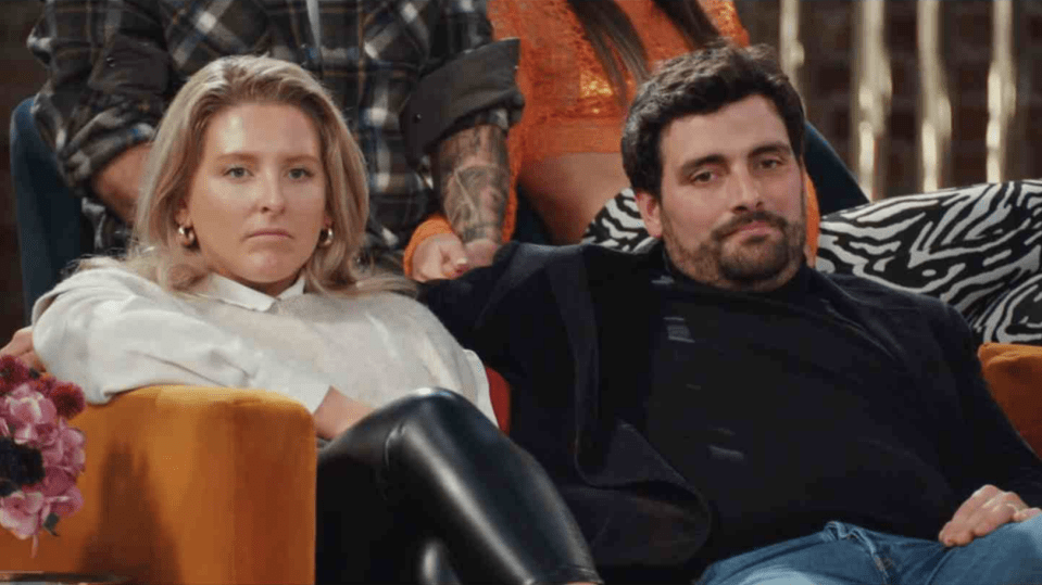 Emma and Caspar from Married At First Sight UK 2024.
