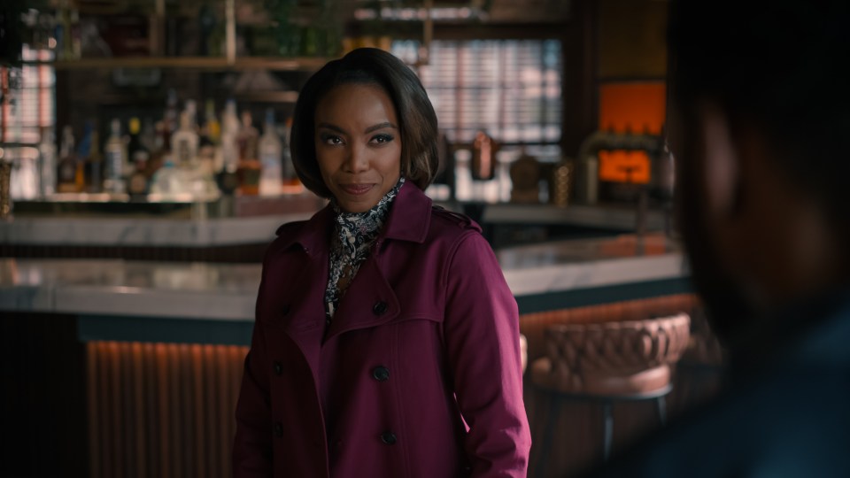 Heather Headley as Helen Decatur in Sweet Magnolias.