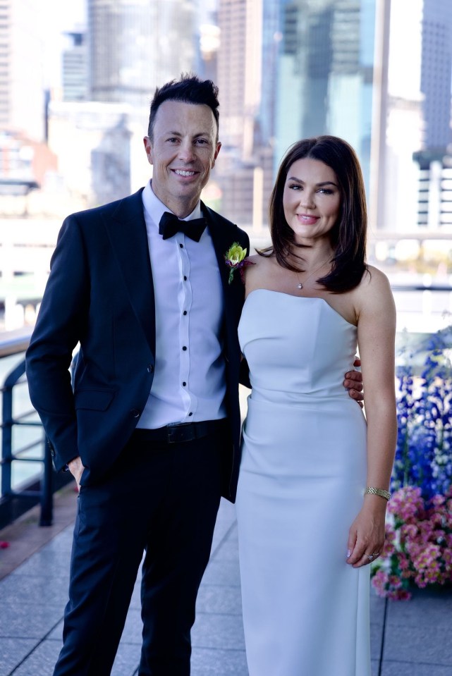 Lauren and Clint from MAFS Australia 2025.
