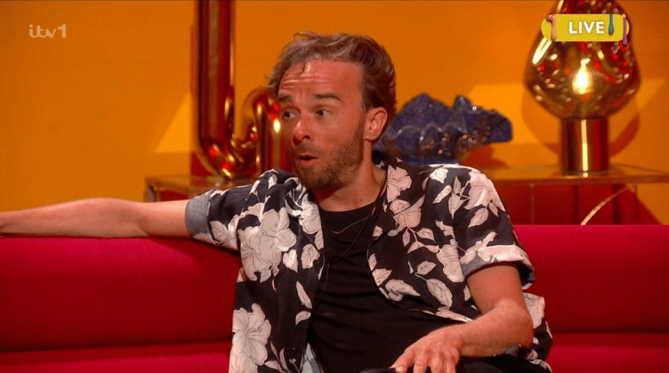Jack P. Shepherd, winner of Celebrity Big Brother 2025, on a talk show.