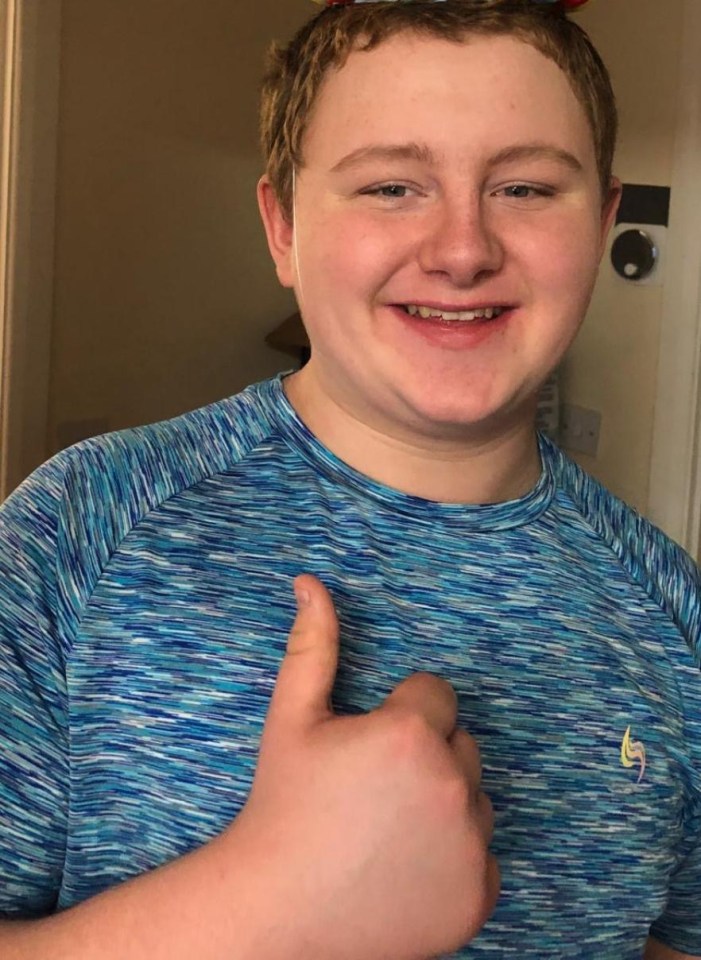 Photo of Christopher Dobson giving a thumbs up.