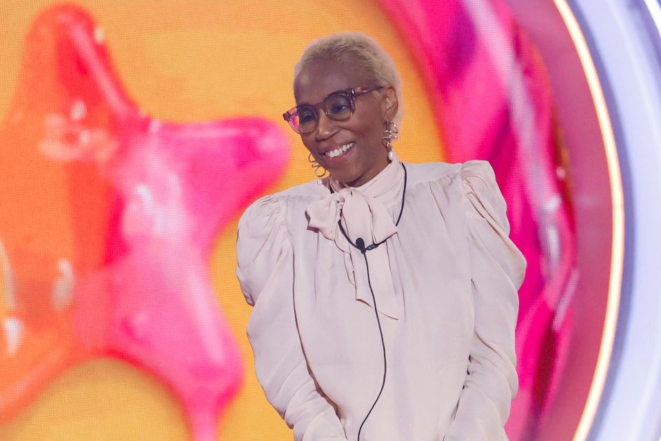 Mandatory Credit: Photo by Vianney Le Caer/REX/Shutterstock for Big Brother (15253995by) Trisha Goddard 'Celebrity Big Brother' TV Show, Series 2, Eviction 2, London, UK - 15 Apr 2025