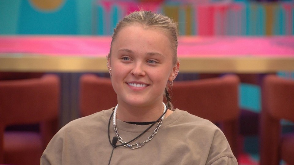 EDITORIAL USE ONLY Mandatory Credit: Photo by REX/Shutterstock for Big Brother (15247318c) JoJo Siwa 'Celebrity Big Brother' TV Show, Series 2, Episode 4, London, UK - 10 Apr 2025