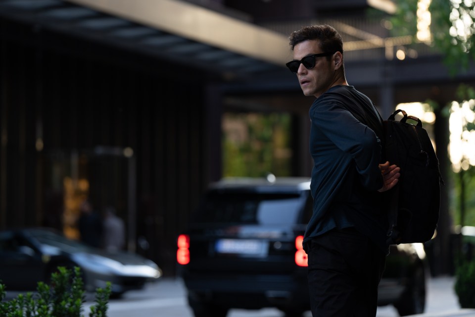 Rami Malek as Heller in The Amateur.