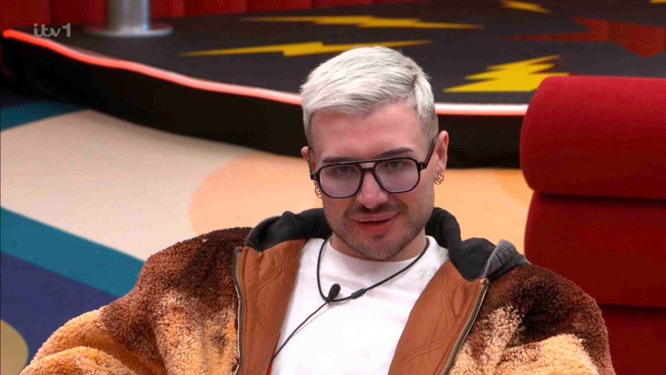 Danny Beard on Celebrity Big Brother.