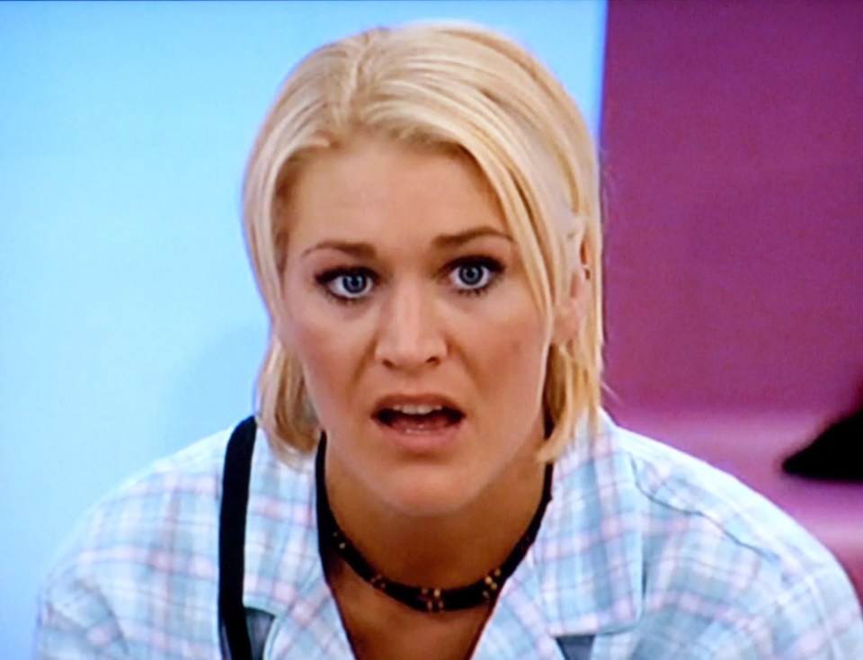 Jo O'Meara on Celebrity Big Brother.